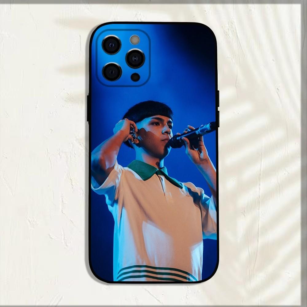 Singer M-Milo J Phone Case For iPhone 16,15,14,13,12,11,Pro,X,XS,Max,XR,Plus,Mini Soft Black Cover