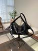 2025 New French Woven Tote Bag For Commuting Fashion Genuine Leather Women's Bag Niche Knot Bag Women's Handbag