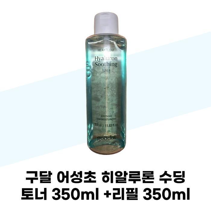 

[Goodal] Goodal Eoseongcho Hyaluronic Soothing Toner 350ml + Refill 350ml (40017609) color