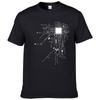 Tricou Bărbați Inimă Nucleu CPU Calculator GEEK Nerd Freak Hacker PC Gamer Vara Mânecă Scurtă Bumbac Mărime Europeană #303