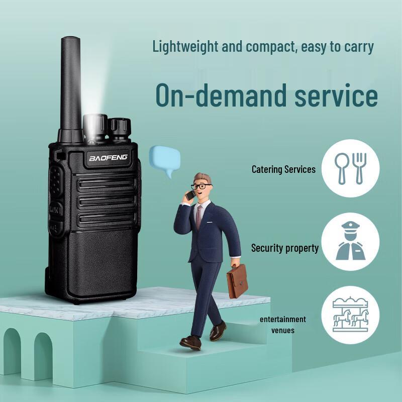 BAOFENG BF-999PLUS Enterprise Walkie-Talkie Set (CN Version)