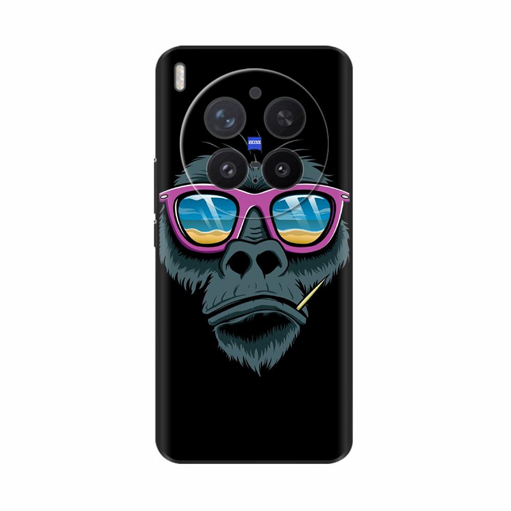 For VIVO X300 X300 Pro Case Wolf Cartoon Silicone Soft TPU Back Cover for Vivo X300 Pro Phone Cases Shell Protection Funda Coque