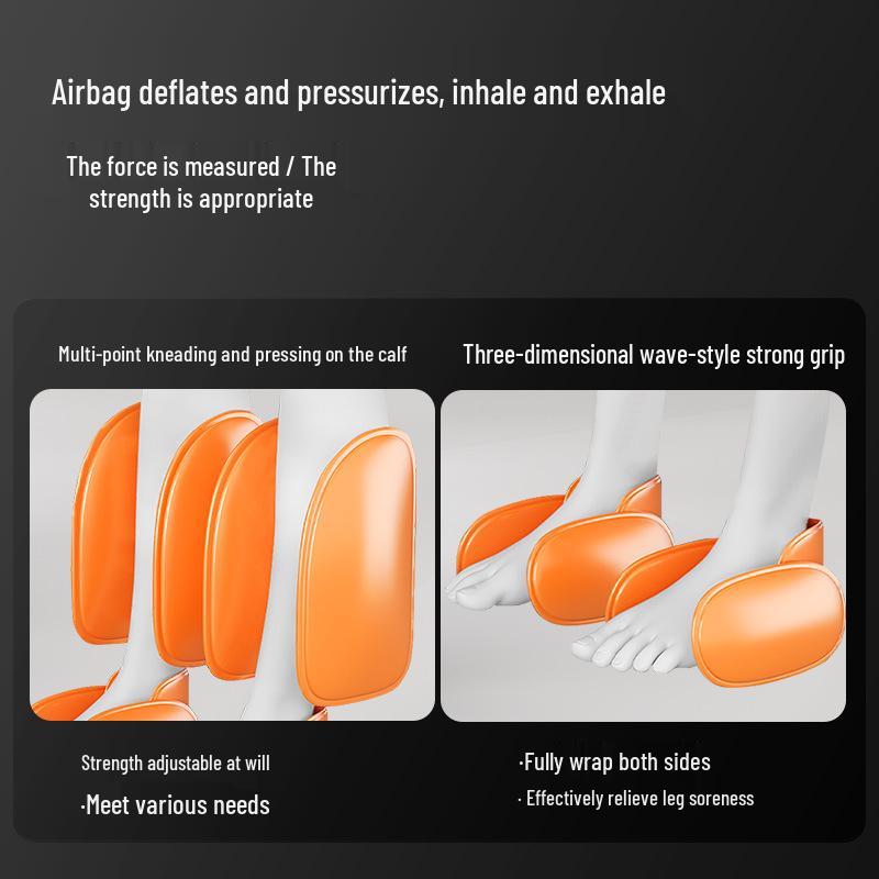 Electric Foot Sole Massager with Air Pressure, Kneading & Heating Automatic Massage