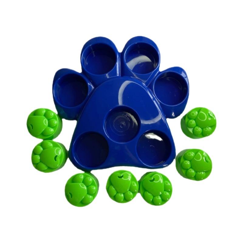 Dog Puzzle Treat Dispenser Toy Interactive Slow Feeder Bowl Anti-Choke Food Puzzle Toy Foraging Snuffle Feeder for IQ Training