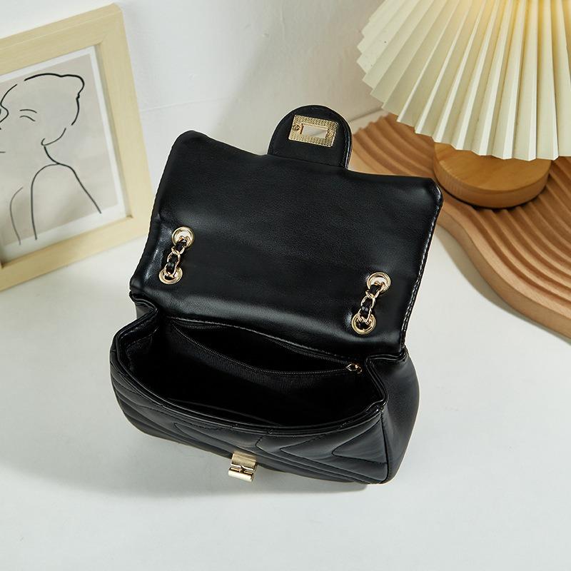 New Women's Bags, High-end Trendy Small Square Bags, Fashion Chain, Shoulder Bags, Casual and Simple Messenger Women's Bags.
