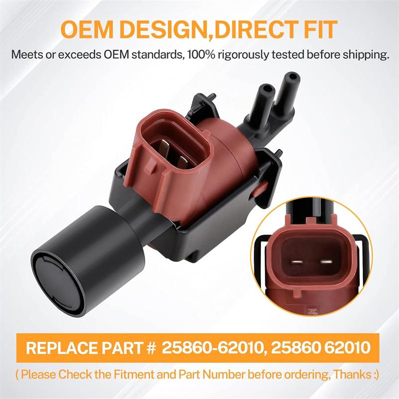 25860-62010 Egr Vacuum Switch Valve For Toyota Camry Highlander Sienna Lexus Es300 Rx300 3.0L 3.5L 1992-2007 Auto Spare Parts