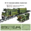 City Power Function Missile Pokládací vlak na železniční trať Technická stavebnice Vozidlo metra Dekorativní Narozeninové Vánoční dárky pro dospělé chlapce děti