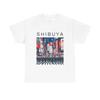 Japanese T Shirt Shibuya Tokyo Harajuku Travel Kanji Flashlander Vintage Casual Designer Clothes Homme Soft Fashion