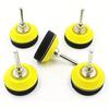 1pc/5pcs 2 Inch Hook and Loop Sanding Pad for Sanding Discs with 1/4 Inches Shank Drill Attachment and Soft Foam Layer Buffer