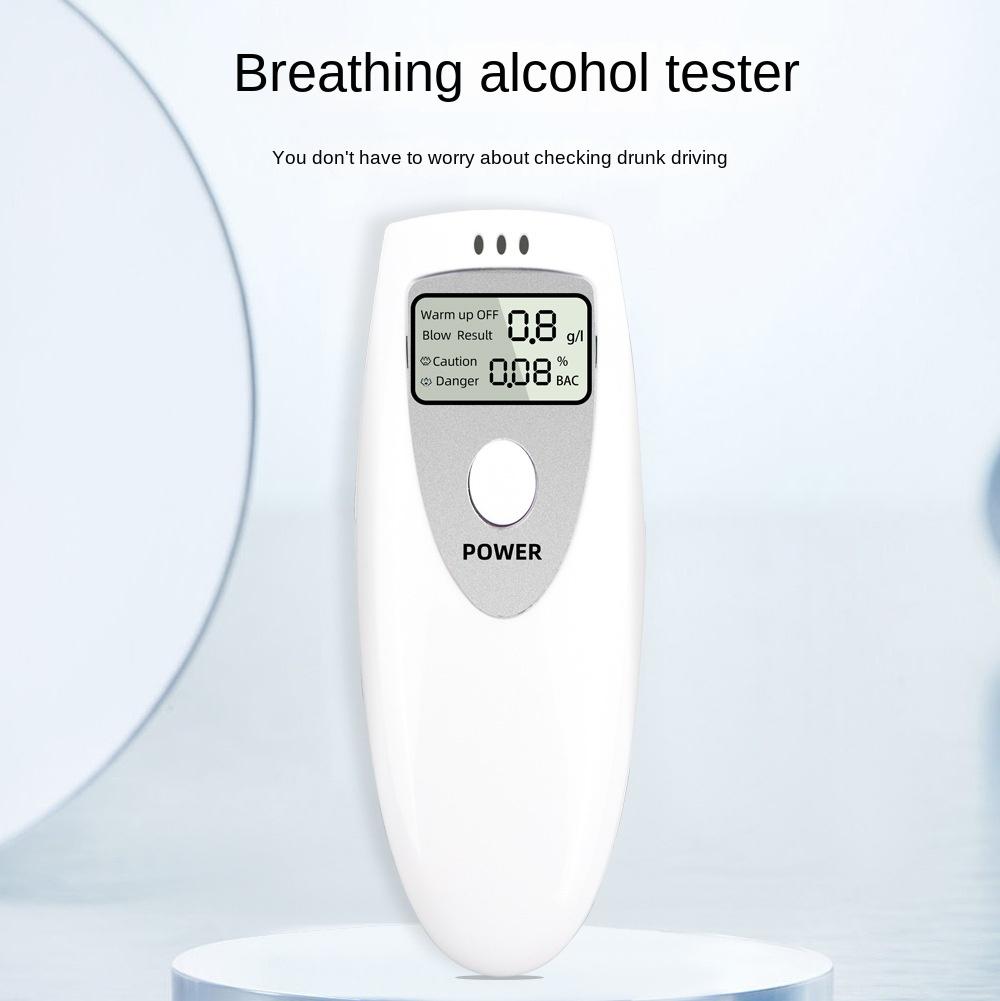 High-Precision Alcohol Concentration Detector Alcohol Measuring Instrument Digital Display Drunk Driving Breath Alcohol Tester
