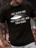 Unisexs I Bet Aliens Ride Past Earth And Lock Their Doors Funny Graphic Printing Casual Text Letters Cotton Loose TShirt