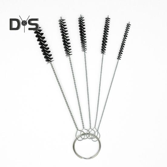 Vergaser-Reinigungsset, Edelstahl- und Nylonbürsten für Motorrad-Schweißbrenner, ATV, Nadeln in mehreren Größen (0,4-7 mm) mit Aluminiumgehäuse Rostfrei