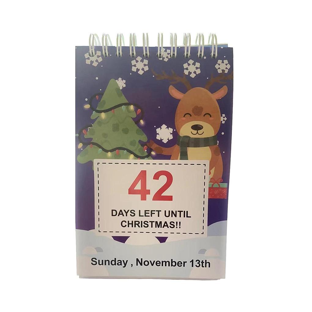 Interaktiver Weihnachts-Countdown-Kalender - Lustiges und Exquisites Bastelspielzeug zur Türmontage Ungiftig 100 Tage