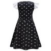 Spot Cosplay Clothing, Digital Printing, Adams Floral Dress + Bag 82171