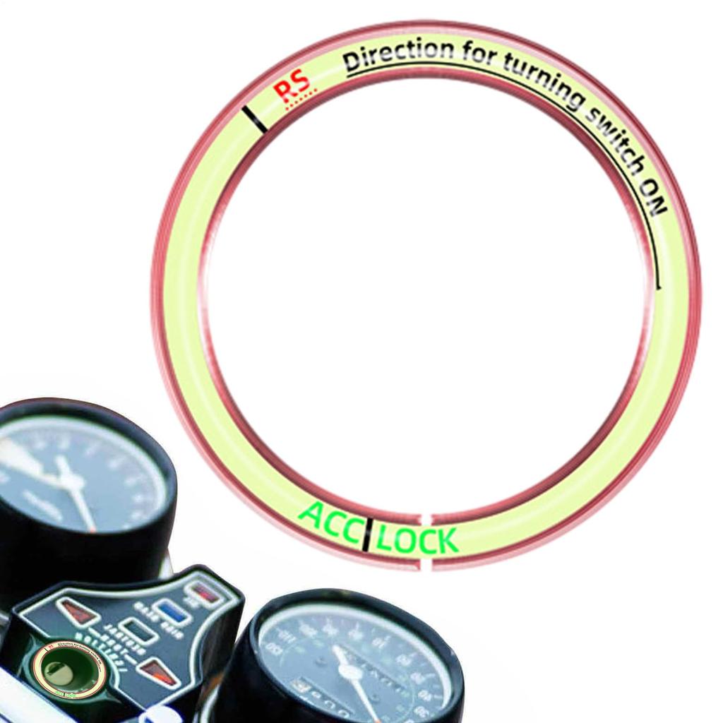 Push Start Button Cover, Push To Start Button Ring | Luminous One Button Start