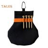 Porta Tees para Bolas de Golfe Neoprene Bolsa para Bolas de Golfe com Clipe Acessórios de Golfe Portáteis Bolsa de Transporte para Golfistas