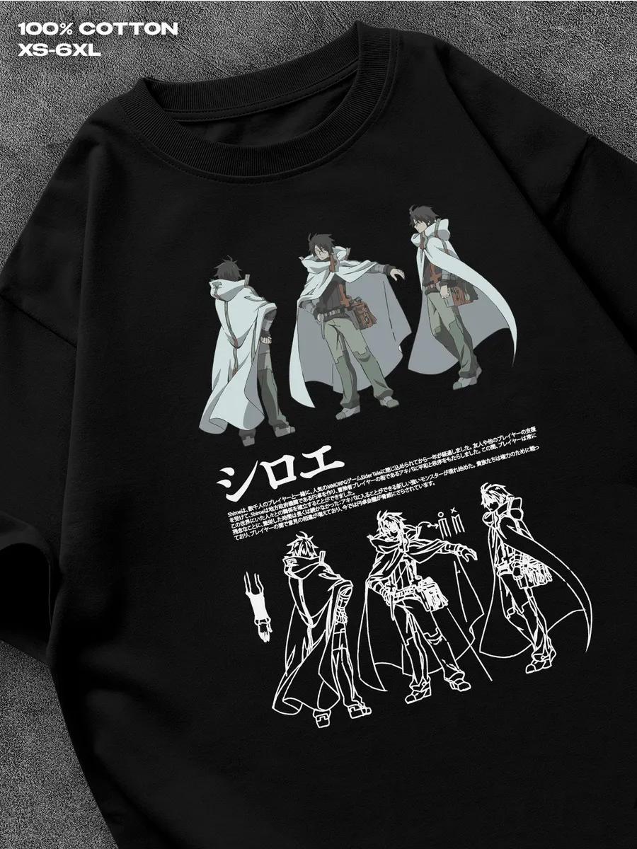 

черная футболка Horizon Conquest Мужская футболка Женские футболки с принтом букв Футболка с короткими рукавами Повседневная уличная футболка Топ M