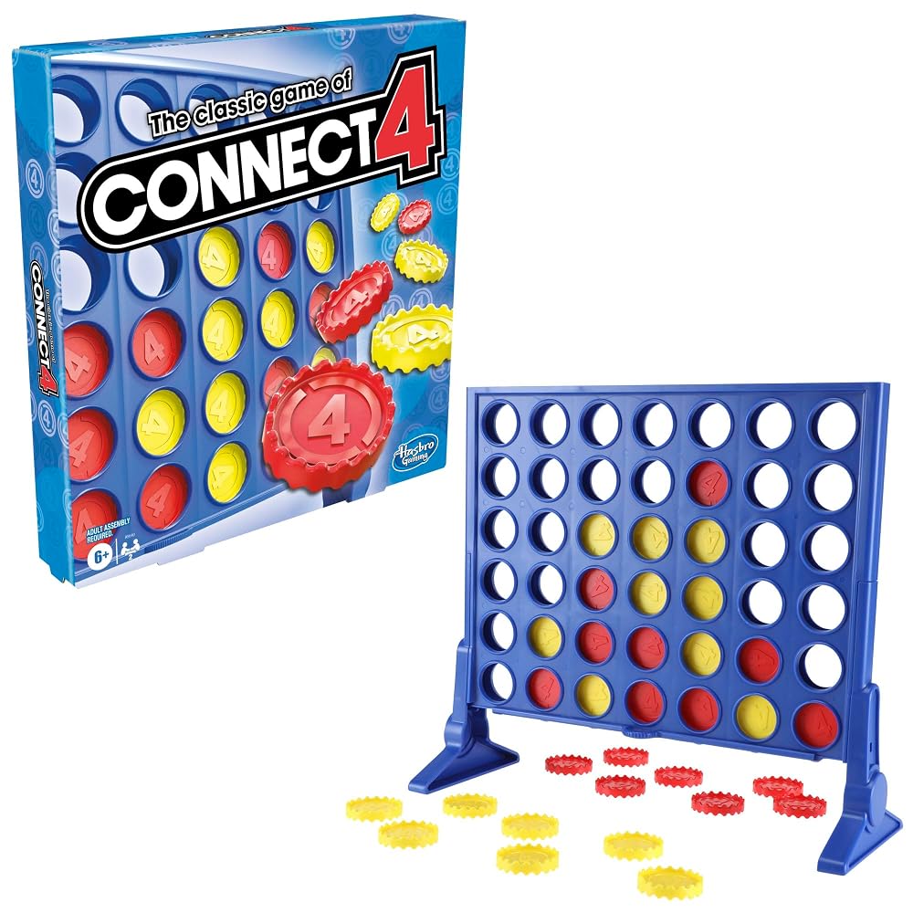 Hasbro Gaming Connect 4 Strategy Board Game for Ages 6+ 2 Players A5640