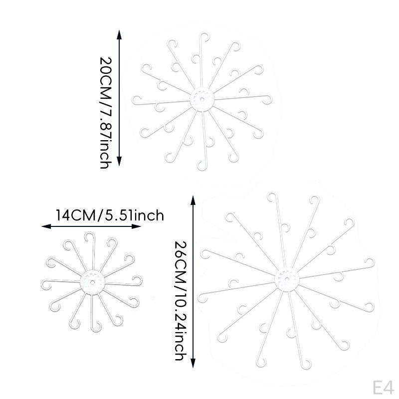 5 Pieces Plant Support Stake Flexible Modular Stem Holders Flower Trellis Clip Hooks Install