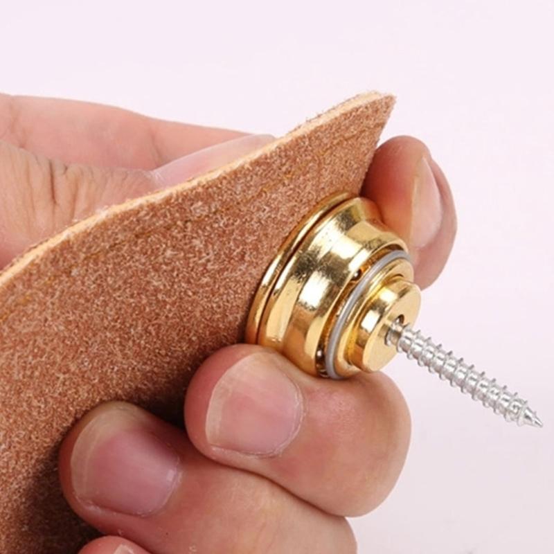 Metal Guitar Strap Lock End Pin Replacement Guitar Straplock Button Tail Pins Strap Retainer Systems Guitar Accessories