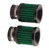 2pcs Air Filter 28‑48mm High Filtration Efficiency Universal for 50cc 70cc 90cc 125cc Moped Scooter ATV Dirt Bike Black