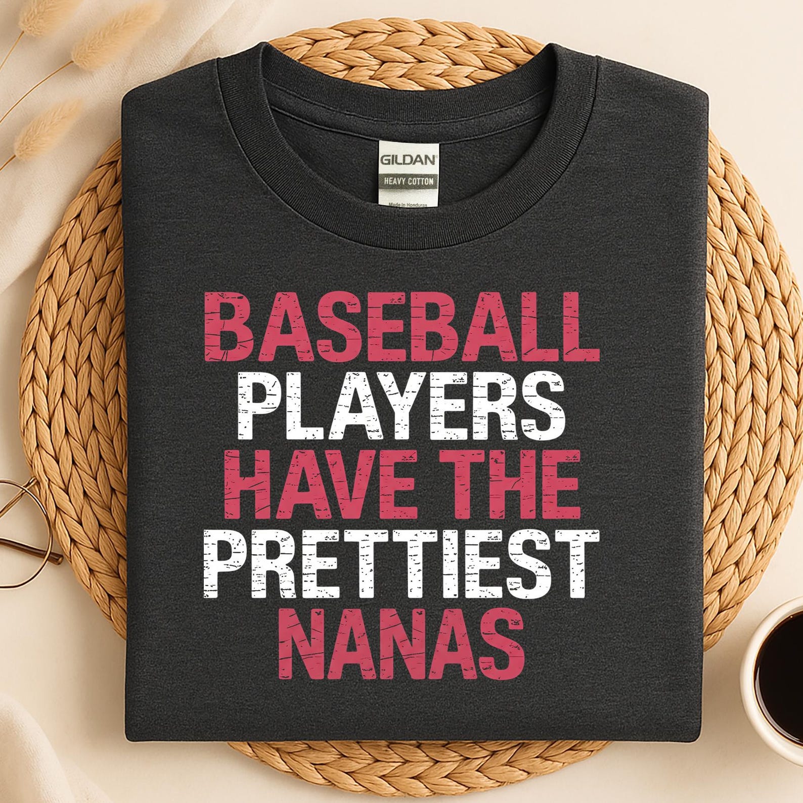 Baseball Players Have The Prettiest Nanas Shirt, Best Baseball Grandma Shirt, Baseball Mimi Shirt, Baseball Grammy Tee, Grandmother Gift 2XL