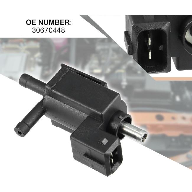 Car Turbo Control Solenoid Valve 30670448 for Volvo C70 2003-2004 S60 2002-2009 V70 2002-2007 XC70 2003-2007 XC90 2005-2006 S80 2002-2006 Turbo