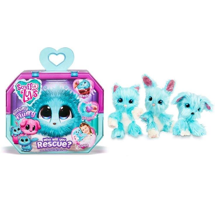 Scruff Luvs A Surprise Bath Cat Dog Bunny Plush Toy Stuffed Doll Gift Xmas Kid