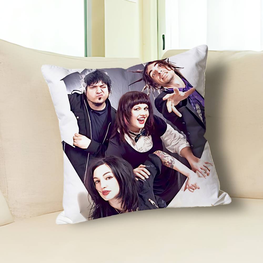 F-Frankenstein Girls A-Album Pillow Cases for Bedroom Living Room Sofa Home Decor Polyester Cushion Cover with Zipper