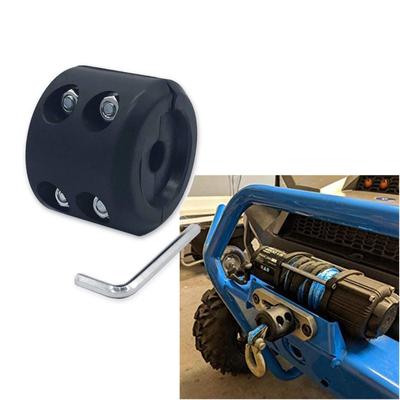 1 szt. Uniwersalny ogranicznik kabla wyciągarki ATV UTV Off-road Cars Commander Hook Stopper Gumowy ogranicznik linki wyciągarki