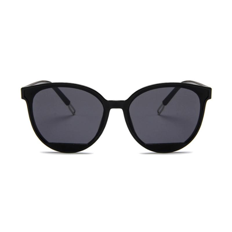 New Retro Sexy Mirror Sunglasses Woman Brand Designer Luxury Vintage Cat Eye Black Sun Glasses Female Ladies Uv400