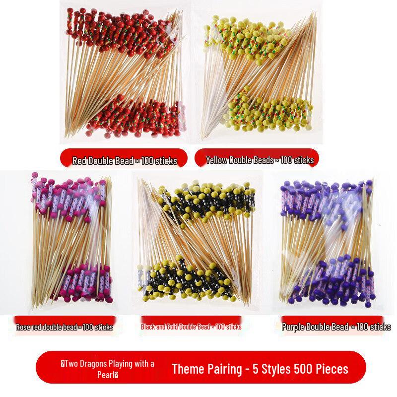 Disposable Bamboo Fruit Picks