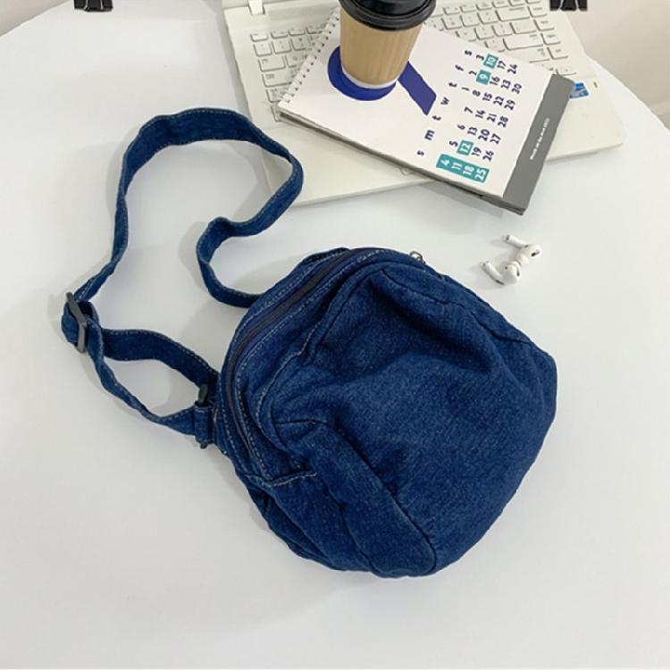 Denim Shoulder Bag Casual Handbag Women Girls Men Travel Crossbody Bag Tote Bags