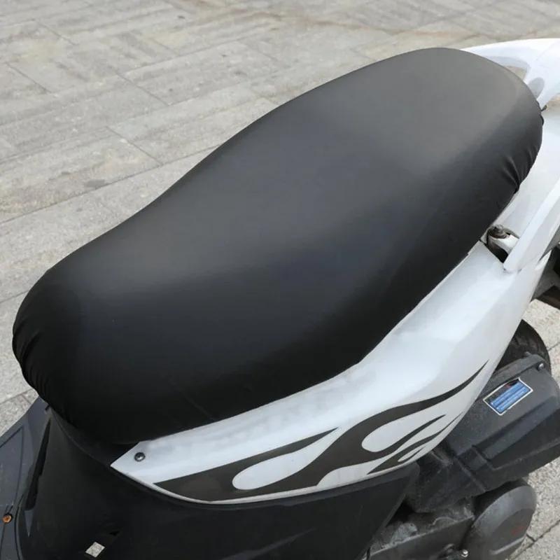 2Pcs/Lot Motorcycle Seat Cover Waterproof Dust UV Protector Motorbike Scooter Motor Seat Cushion Protector Motorcycle Accessories