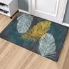 VIKAMA Bohemian Vintage Rug, Small Ethnic Print Rug, Non-Slip Decorative Mat For Chair Sides, Bed Sides, And Entryways