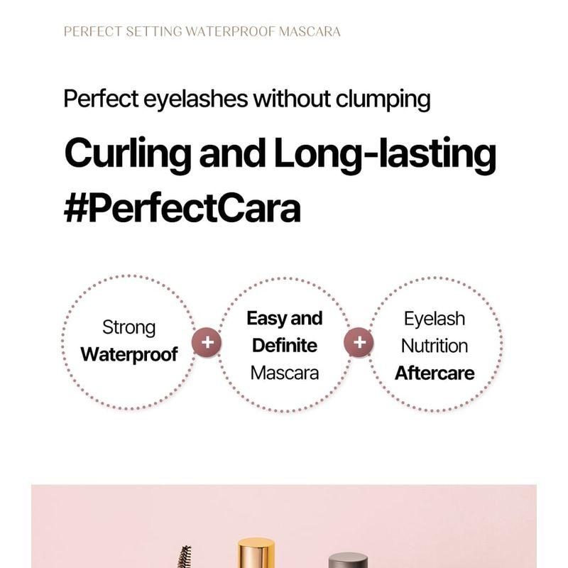 COSNORI - Perfect Setting Mascara Waterproof Long & Curl - 5 Colors