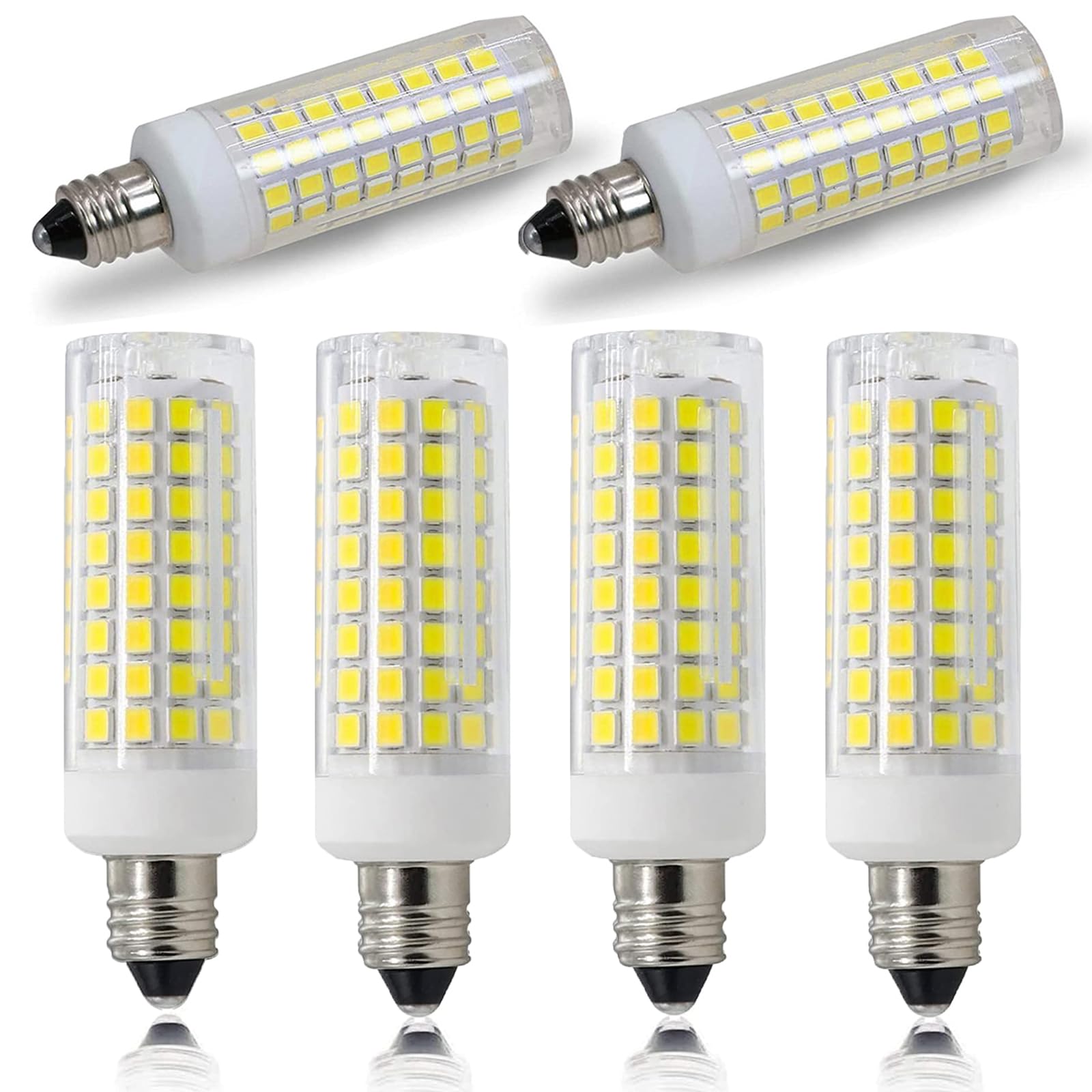 

ZSSXOLED of E11 LED Bulb 7W 730LM Energy Saving High Brightness E11 Base Light Bulb Equivalent to E11 Light Bulb Dimmer Compatible Daylight Color