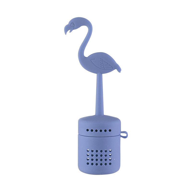 Flamingo Silicone Tea Infuser - Creative Cartoon Tea Brewer & Filter Tool