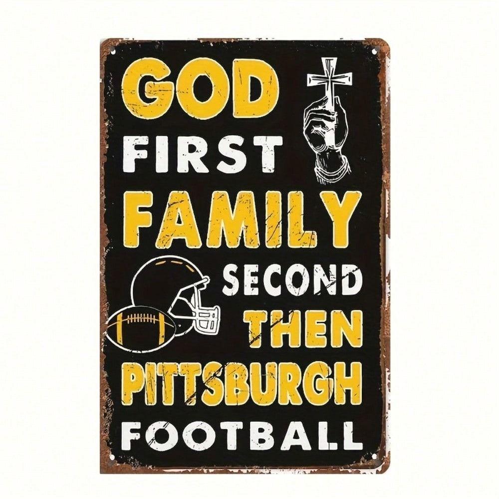 Metal Wall Art Sign Home Decor Vintage Tin Plate 20x30cm