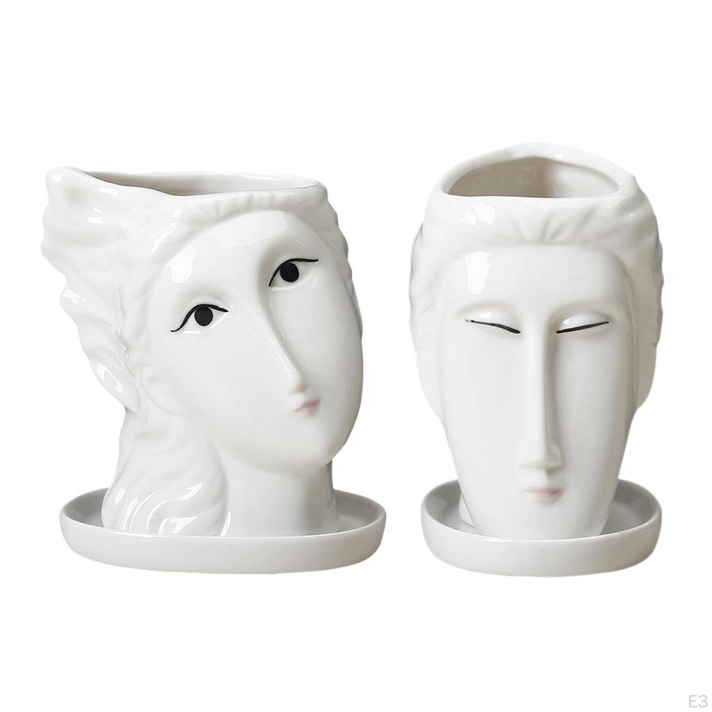 Pot / Er Indoor and Outdoor Ceramic Er, Cute S Flower Pot,No