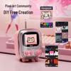 Divoom Tiivoo-2 Retro TV Bluetooth Speaker with Digital Photo Frame CN plug (adapter included)