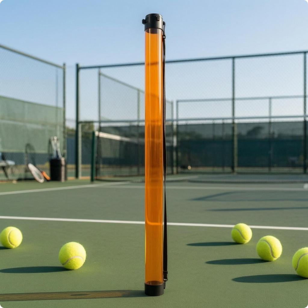 Tennis Ball Pickup Tube Portable Collector Lightweight