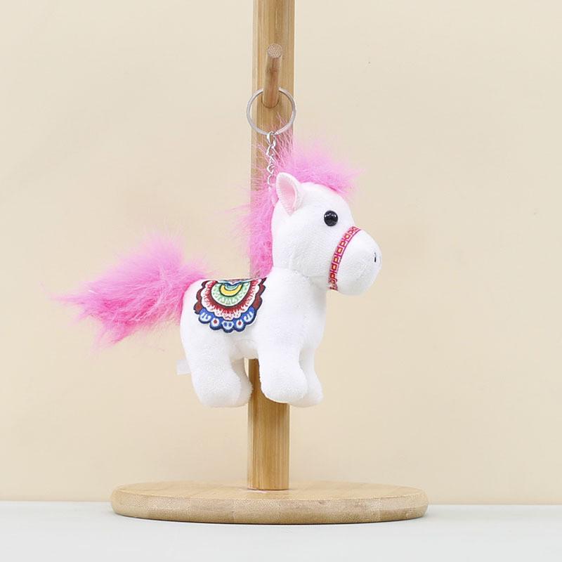 Horse Plush Toy Keychain With Guitar For Kids Collectors Kids Accessories