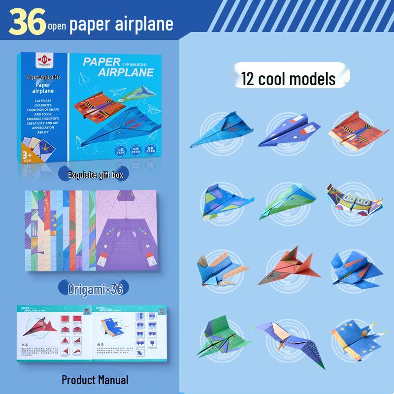 

Книга 3D оригами: Красочные дизайны бумажных самолетиков для детского обучения и творчества своими руками