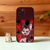 H-Hazbin H-Husk Phone Case For iPhone 17, 16,15,14,13,12,11 Plus,Pro Max, Others Soft Black Cover
