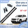 Für Mercedes Benz Glc X253 Zubehör 2015 2016 2017 - Gummiwischerblätter Windschutzscheibenwischerbürsten Reinigung Windschutzscheibe