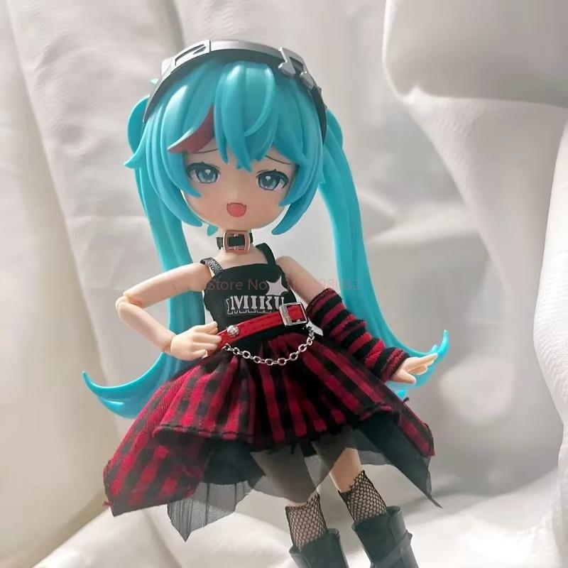 2026 Hot Hatsune Miku Vocaloid Series  14cm Kawaii Articulated Bjd Figure Desktop Shelf Decor Perfect Toy Gifts