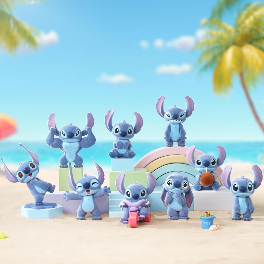 52TOYS BLINDBOX The Cute Stitch Series Blind Box Trading Collectible Stitch Gachapon Perfect Gift for Anime and Christmas Figure, Figure, Figure,
