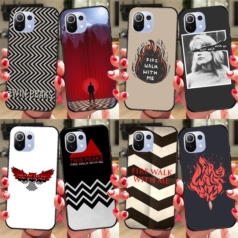 Fire Walk With Me Twin Peaks Case For POCO F5 X3 X5 Pro F3 F4 X4 GT M5s C40 Cover For Xiaomi 13 11T 12T Pro 12 Lite 12X