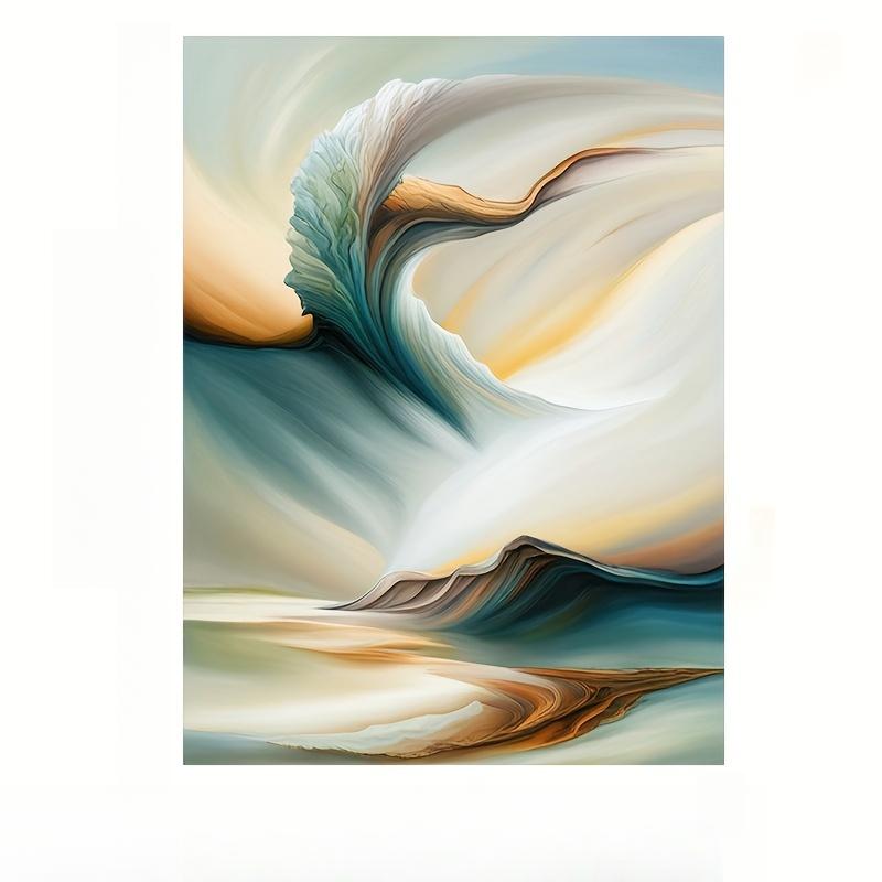 modern Abstract Art Landscape Colorful Flowers Posters Wall Art Canvas Painting Prints Pictures Living Room Interior Home Decor
